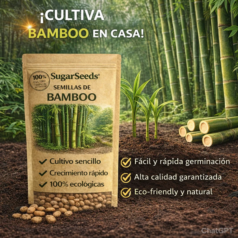 Semillas de PREMIUM ciprés de bambú de la suerte