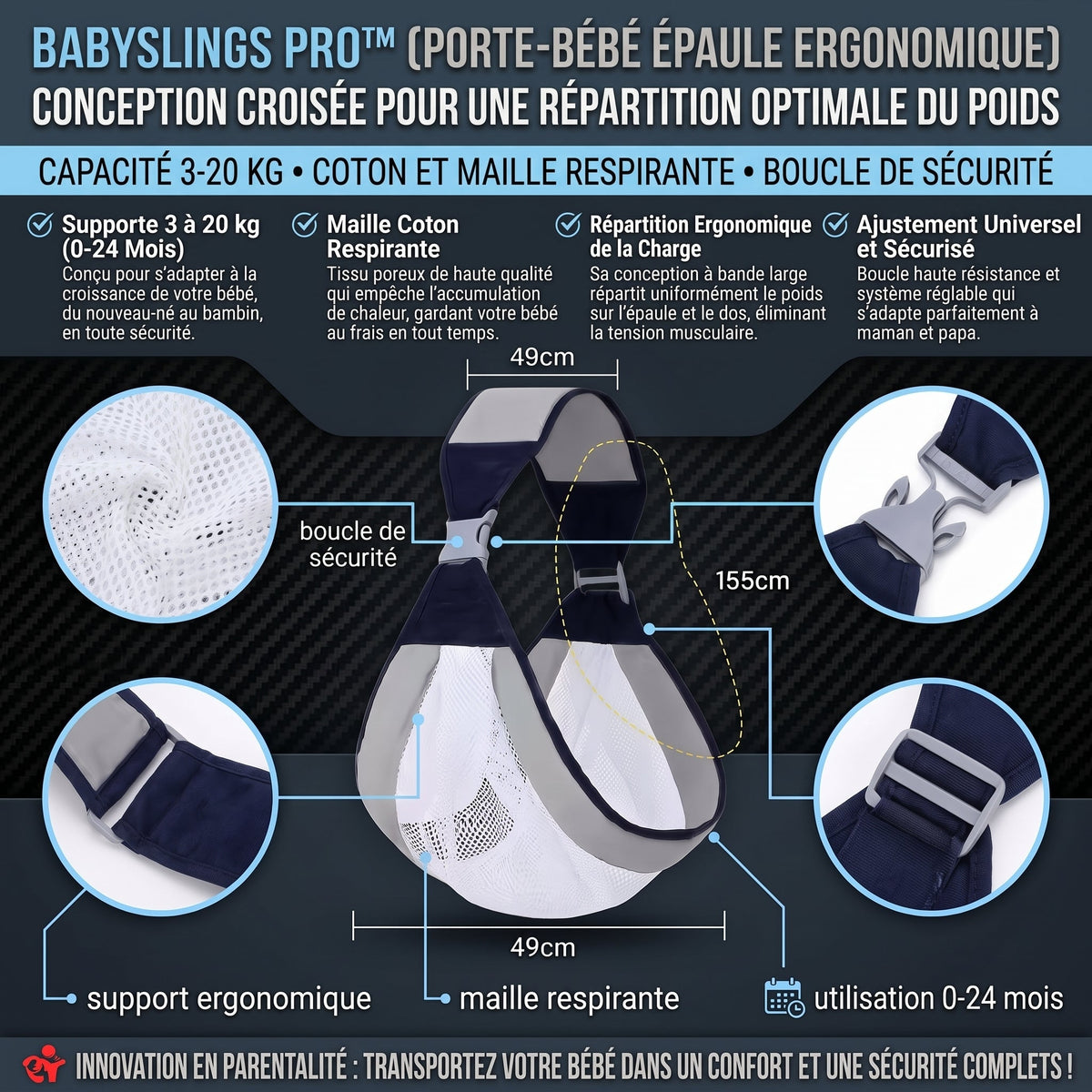 Baby Sling / Porta Bebé