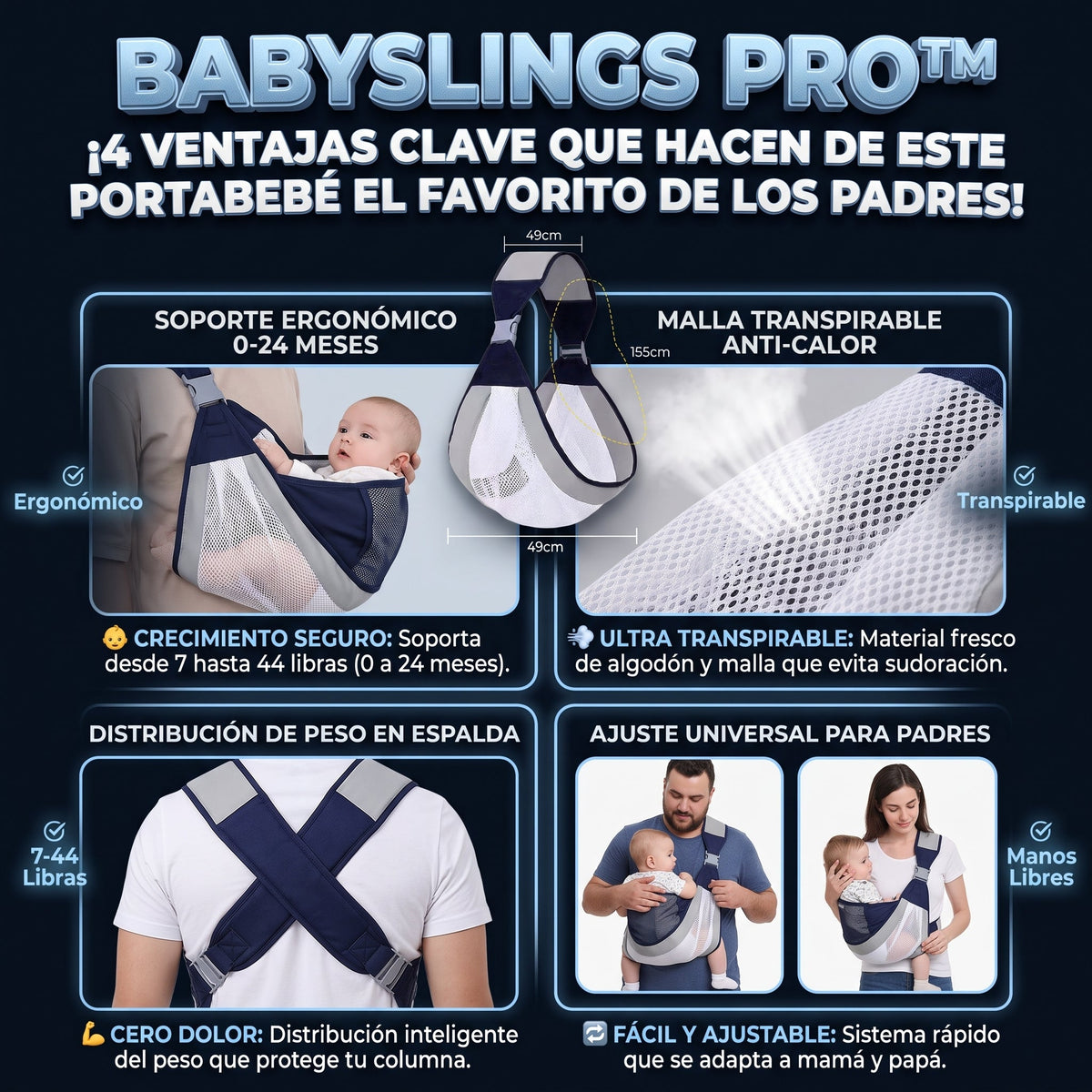 Baby Sling / Porta Bebé